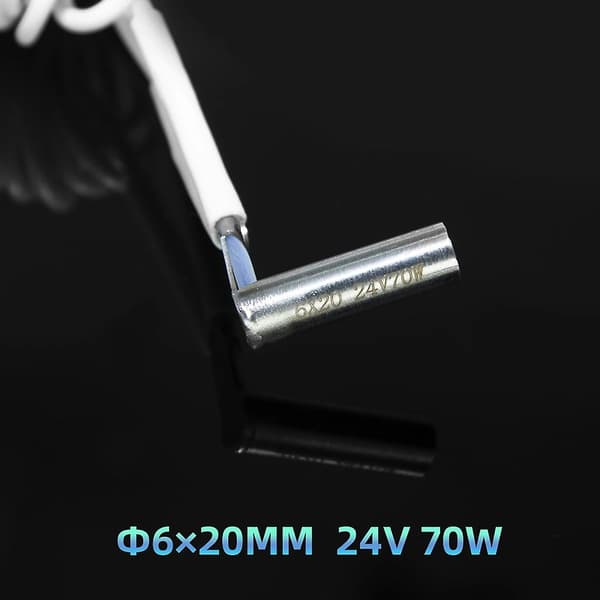 24V 70W Värmepatron för V6 Volcano 3D-skrivare 620 Värmerör 200cm