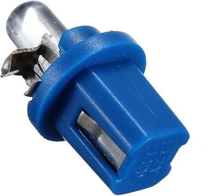 [2F]10x LED-polttimo kojelaudan mittaristo B8-5D T5 valo sinisellä pidikesarjalla autoon