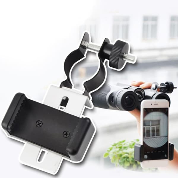 Universell mobiltelefonadapter klipsfesteholder mikroskop teleskop
