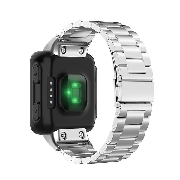 Passer til Forerunner 30 35 armbånd erstatningsbånd svettesikre armbånd Silver