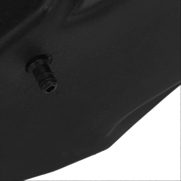 ABS-plastbränsletank med lock för 50cc-125cc barn-ATV, svart