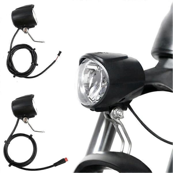 Vanntett LED-lys for elsykkel/elsykkel, frontlys