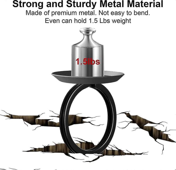 50-pak 25 mm sorte nøgleringe, metal runde splitringe nøglering, nøgleringsbøjle, —dt