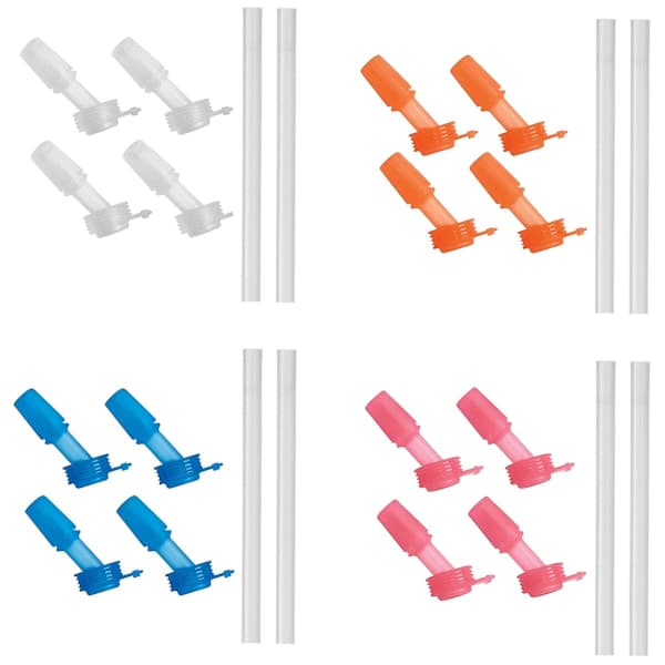 [2F]Camelbak Eddy+ Kids -pullon vaihtosuuttimet 4 kpl - 2 pillillä orange