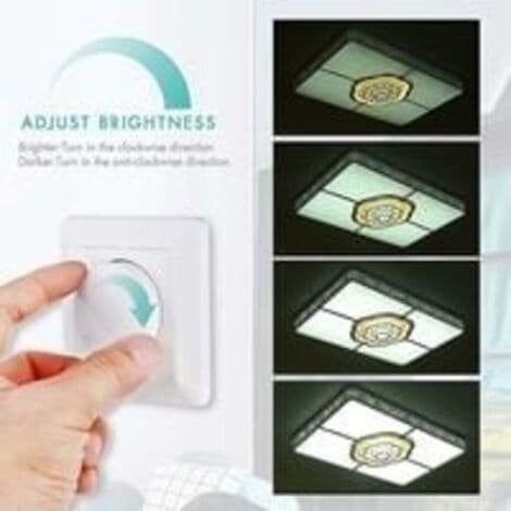 Lysdimmer, 220-240V 5-200W Smarte trykknappbrytere og dimmere