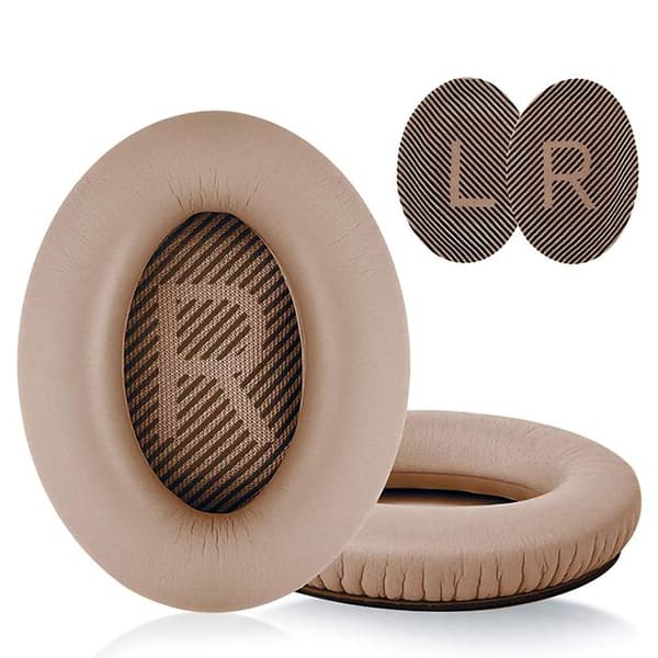 [2F]Øreputer kompatible med Bose QuietComfort - QC35/QC25/QC15/AE2 35 Beige