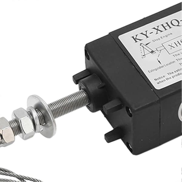 Dieselmotor Stopp Solenoidventil Servomotor Kontroll Generator Avstengnings Solenoidventil Strøm PÅ NO 24V