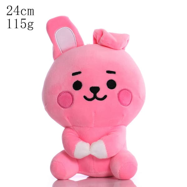 7 pcs KPOP BTS Plush Toy Cute Soft Doll Stuffed Figure for Fans