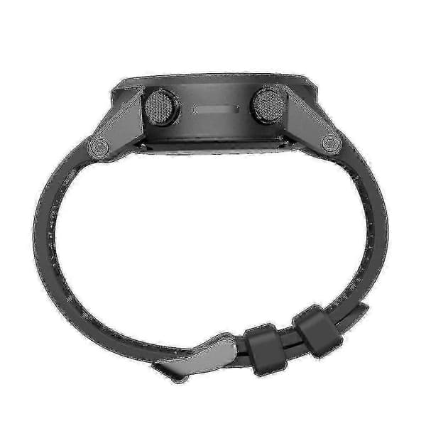 Blød silikone urrem, 26 mm bredde, nem pasform til Garmin Fenix/fenix 2