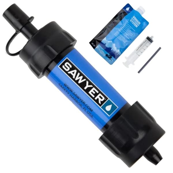 [2F]Hgbd-sawyer Products Sp105 Mini vandfiltreringssystem, enkelt - blå
