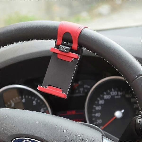 Universal bilrat clip montering bærbar elastisk vuggeholder stand/håndfri stand til mobiltelefon/gps