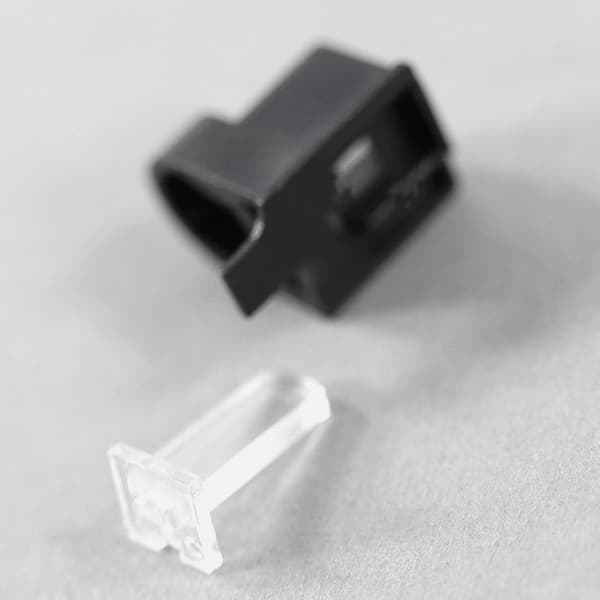 For 3DSLL 3DS XL spillkonsoll reparasjon midtre hengsel spindelakse aksel lampepost