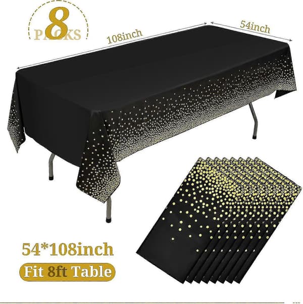 25-26 Bryllup Black and Gold
