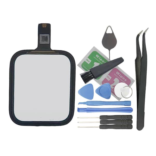 För Watch Series S5 Glaslins för pekskärmsdisplay Digitizer Assembly 40mm 44mm