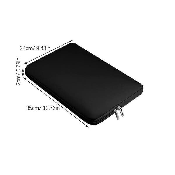 Laptopfodral för förvaring med stark dragkedja för 13 tum