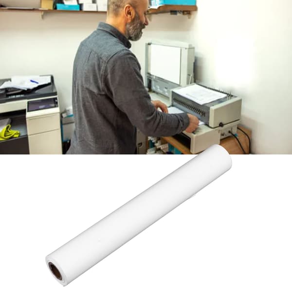 【2F】A4 Termopapper 8m Långt 21cm 3cm Storlek Lig2F Slät A4 Termoskrivarpappersrulle för Ersättning
