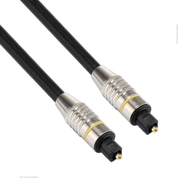 10m OD6.0mm Nikkelbelagt Metallhode Toslink Mann til Mann Digital Optisk Lydkabel Not Specified
