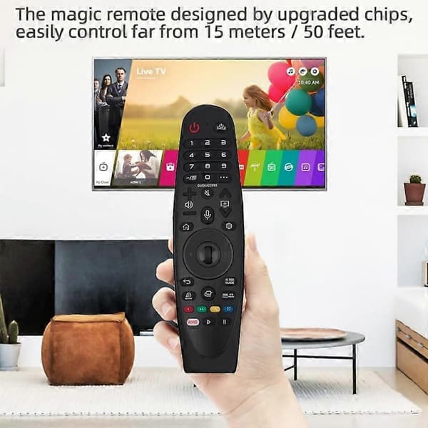 Erstatningstilbehør til LG TV stemmefjernbetjening MR19BA Inte angivet