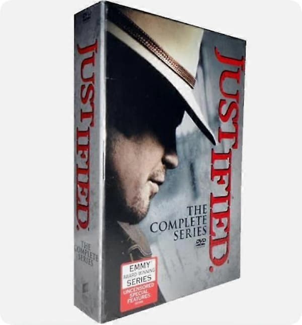 【2F】JUSTIFIED: The Complete Series Sæsoner 1-6 DVD 19-Disc engelsk version