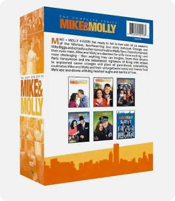 Mike Molly Den Komplette TV-serie Sæson 1-6 DVD 17 Disc engelsk version