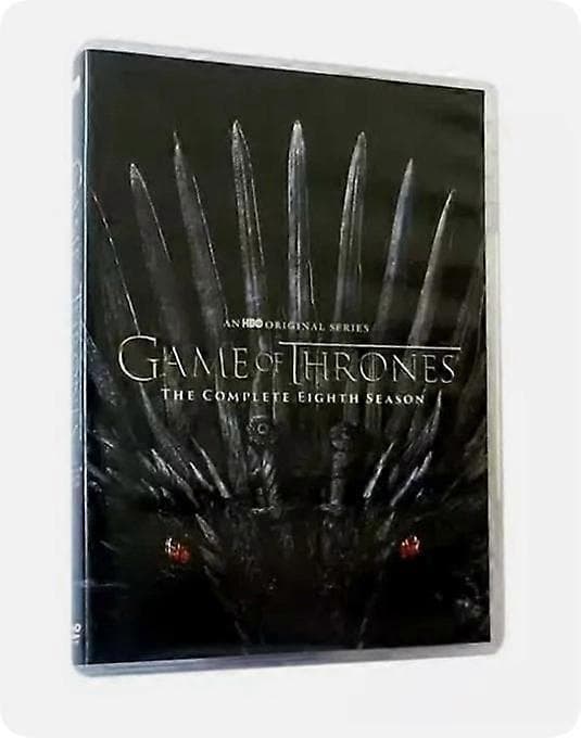 Game of Thrones: Kausi 8 (DVD) 4-levyn englanninkielinen versio