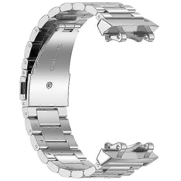 Stålklokkerem Tre Perler Metallrem Tilbehør til Amazfit T-REX3 (Sølv) N