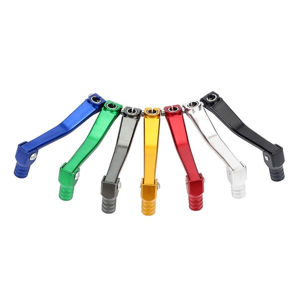Sammenleggbar girspak, ATV Dirt Bike Pit Bikes girspak for 50cc -250cc Blue
