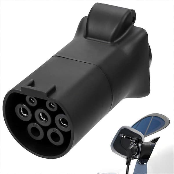 V2L Typ 2 EV Urladdningsadapter för Xpeng G6 G9 Billaddningskontakt Bilurladdnings EV-adapter Univ Svart