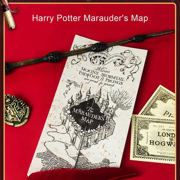【2F】Harry Potter Malefor-kart med Dødstalisman-halskjede, Kampanje