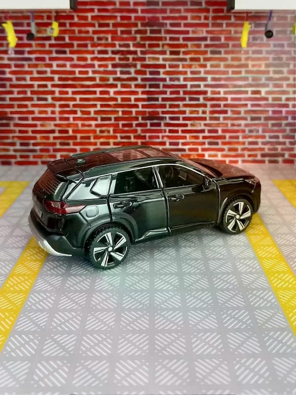 Nissan Qashqai Modelpynt SUV Legesæt 32 Dele Legetøjsgave til Børn black
