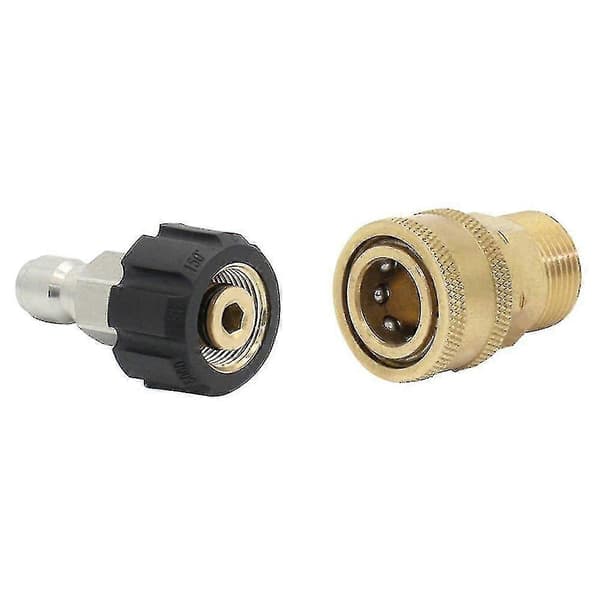Högtryckstvätt Adapter Kit Snabbkoppling Kit Vattenslang Snabbkoppling