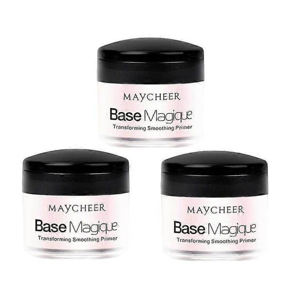 【2F】3X Makeup Primer Cream Pores Invisible Makeup Base Face Primer Smooth Wrinkle Concealer