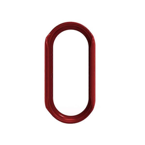 Bekvämt ramskydd för 8/8 NFC Anti-scratch klockhus Red
