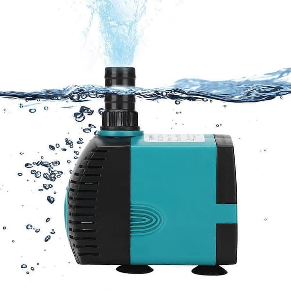 【2F】Dränkbar vattenpump 220L/H, 3W Mini dränkbar pump, Akvarievattenpump, Akvariecirkulationspump