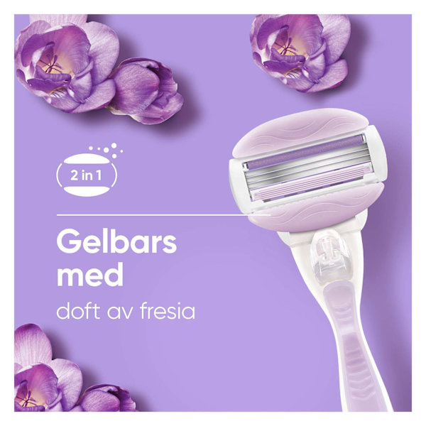 Rakblad för kvinnor, ComfortGlide Breeze, 4-pack 176