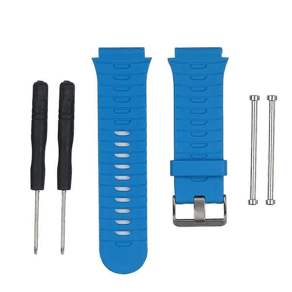 Til Garmin Forerunner 920XT erstatningsarmbånd (sort) Dark Blue