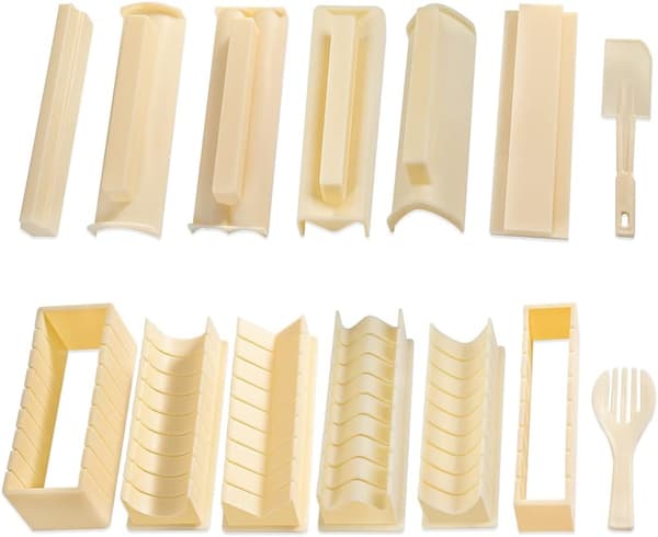 Oppgradert Sushi Making Kit Deluxe Edition med komplett Sushi 10 stykker P