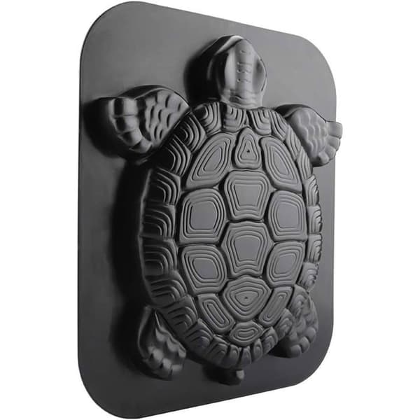 Turtle Plaststensform Medium Betongstensformar Trappsten Trädgårdsuppfartsform 40 x 34 x 3,8 cm