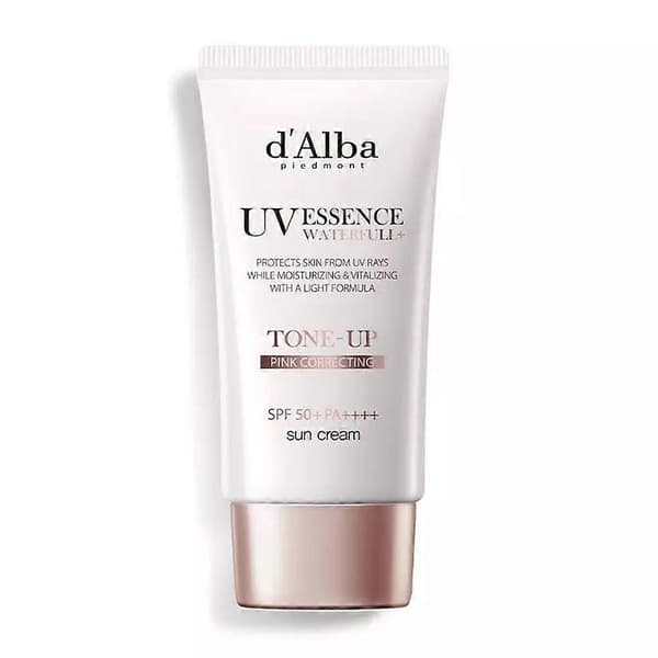 【2F】Vit tryffelsolkräm 50ml, UV-skydd för hela kroppen pink 1pcs