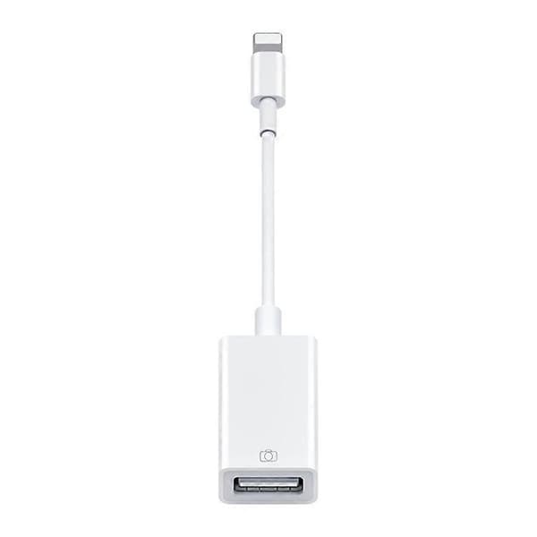 USB OTG Tilkoblingssett (10cm)(Hvit) Vit