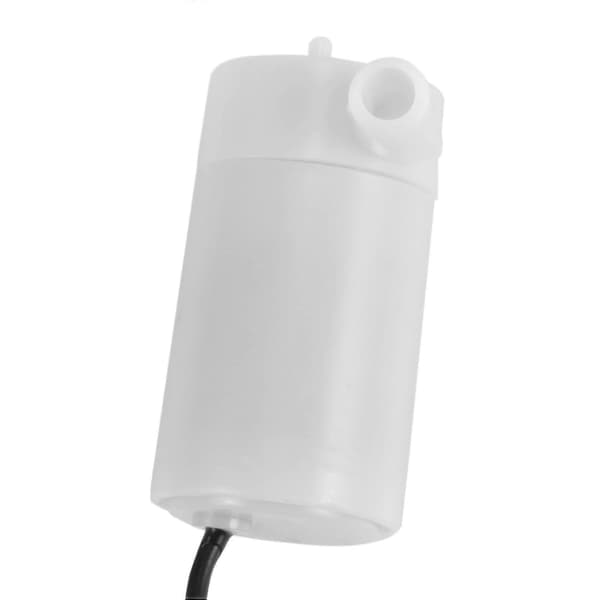 【2F】10 st Mini Micro-dränkbar vattenpump DC 2,5-6V Lågbrusig borstlös motorpump 120L/H Vit