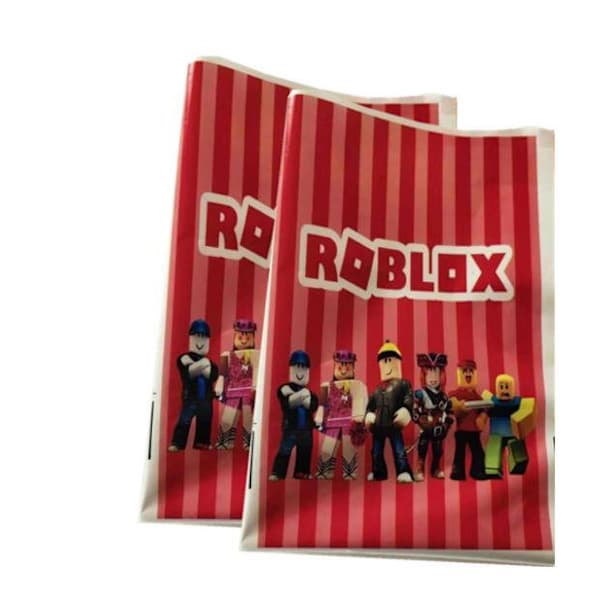 Roblox Barnkalas Födelsedagsdekorationer Servis (10 st Godispåsar)