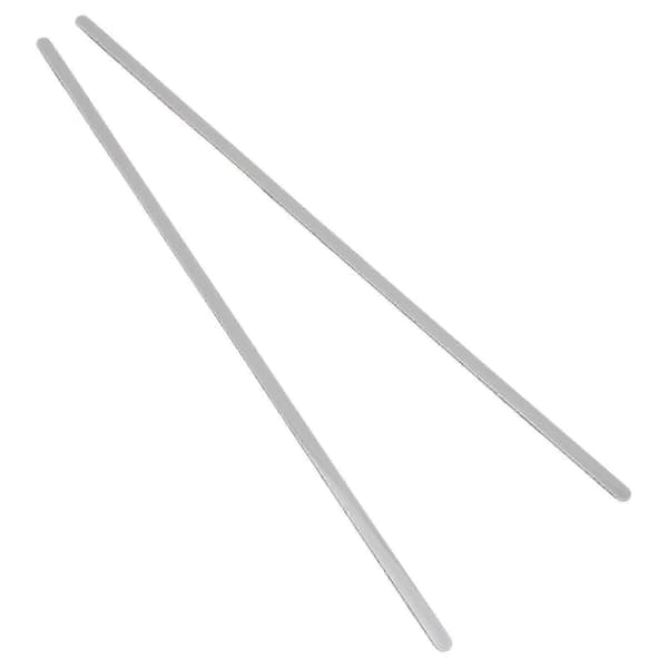 【2F】Bærbare gummifødder, strimler, forhindrer glidning, udskiftning af kofangerfødder, strimler til Surface Laptop Studio 14,4 tommer grå