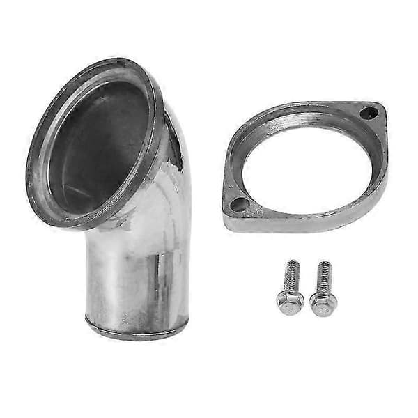 BBC 45 svingbar vannhals termostathus for V8 350 454 sølv Silver