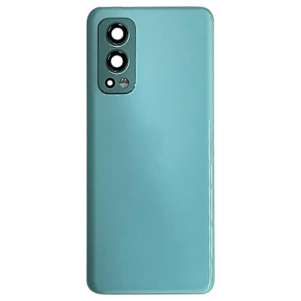 För OnePlus Nord 2 5G Batteribakstycke Blue