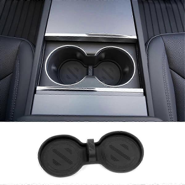 Mittkonsolinlägg för Model 3 2024 - Mugghållartillbehör Black