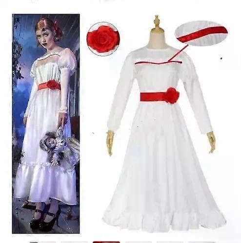 ANNABELLE The Conjuring Doll Kostume Maskerade Halloween Cosplay S