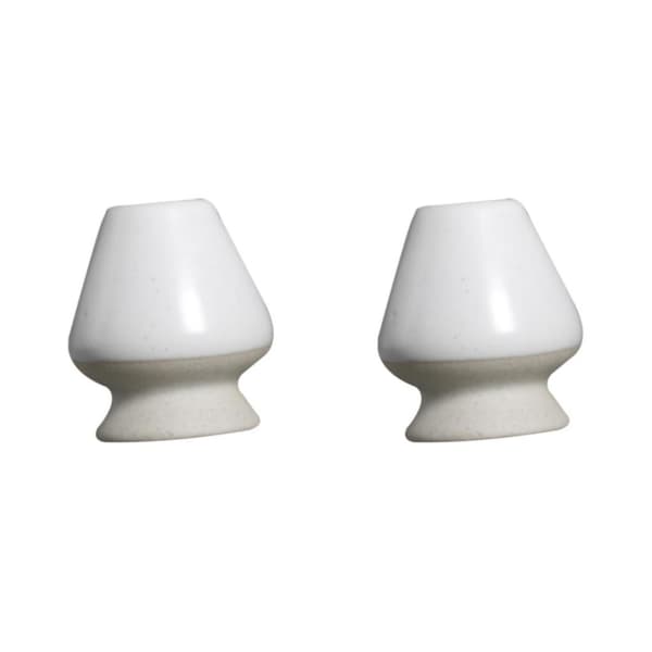1/2/3 Håndlaget Matcha Visp Stativ Teseremoni Tesett for Hvit 6 x 7cm 2S 2Set White 6 x 7cm