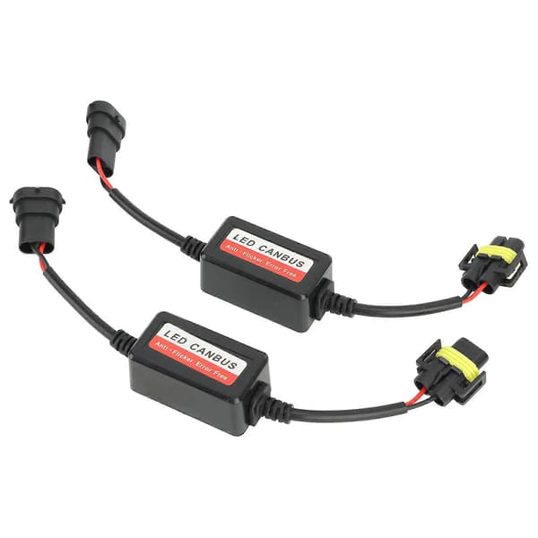 [2F]2 stk H8 H9 H11 LED Canbus dekoder 12V feilfri anti-flimmer dekoder for LED frontlys tåkelys