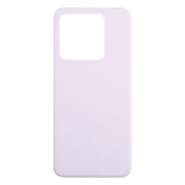 (Ny) For Xiaomi 14 KOMPATIBELt batterideksel i skinnmateriale (rosa) Pink